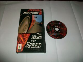 Road & Track Presents: The Need For Speed Rare Long Box Panasonic 3do