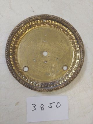 Antique Seth Thomas Mantle Clock Dial & Bezel No Glass With Screws