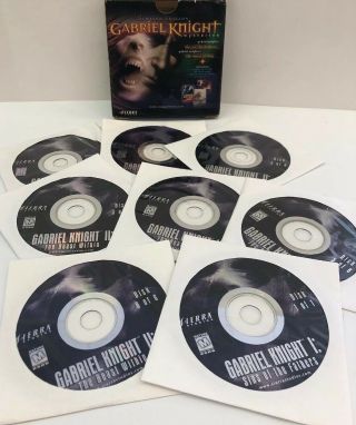 Gabriel Knight Mysteries: Limited Edition Pc Complete Rare