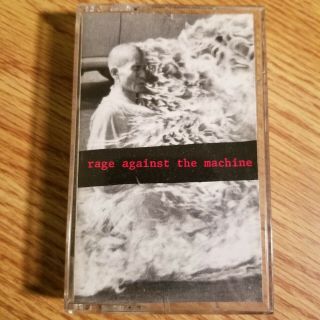 Rage Against The Machine Rare Cassette Tape Single (bombtrack/bullet In The Head)