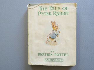 The Tale Of Peter Rabbit - Beatrix Potter - F Warne & Co - Rare Hc Dj