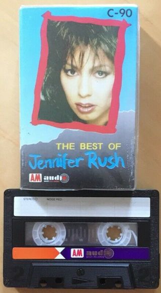 Jennifer Rush The Best Of Cassette Tape Import Rare Am Audio