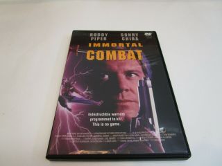 Immortal Combat (97) Rare,  Roddy Piper,  Sony Chiba,  No Scratches,  All Region