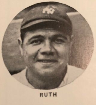 Rare 1921 World Series Opie 363/1000 Babe Ruth John Mcgraw Huggins Program Hof