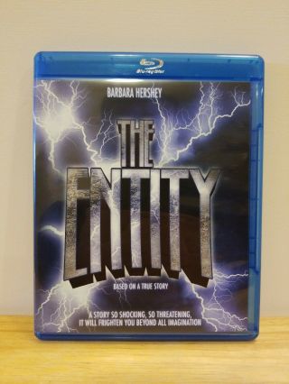 The Entity (blu - Ray Disc,  2012) Rare Oop With