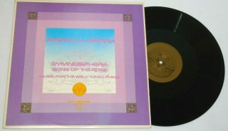 Jordan De La Sierra Nm 1978 Vinyl Lp Gymnosphere Song Of The Rose Rare