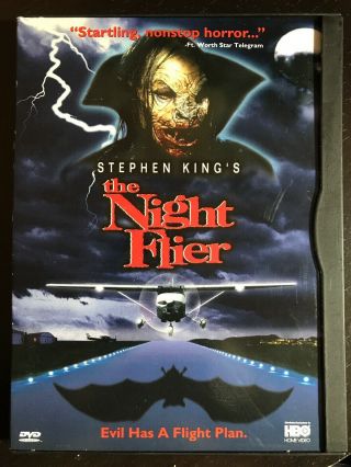 Stephen King’s - The Night Flier (dvd,  1998) Rare,  Out Of Print,  Oop,  Horror
