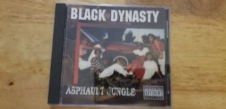 Black Dynasty - Asphault Jungle Cd 1994 Like Ultra Rare Bay Area Rap Bmr