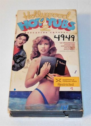 Hollywood Hot Tubs 2 Vhs Comedy Rare Oop Erotic 1990 Ive Video