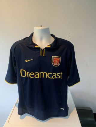 Arsenal Ultra Rare Third Shirt 2000/02 Medium Adults