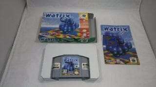 Wetrix (nintendo 64 1998) Rare Complete N64 Puzzle