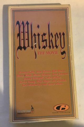 Whiskey The Movie - Snowboarding Skateboarding Classic Vhs Rare Oop