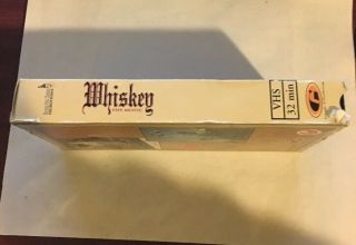 Whiskey The Movie - snowboarding skateboarding classic VHS rare OOP 3
