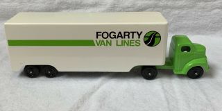 Ralstoy Diecast Truck With Rare Fogarty Van Lines Logo In