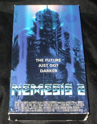 Nemesis 2 (vhs,  1995) Rare Oop Sci Fi Cult