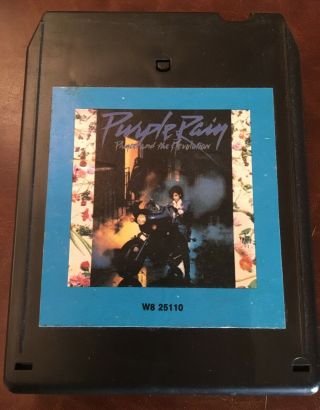 Prince & The Revolution Purple Rain Orig 1984 Crc 8 - Track Tape Rare &