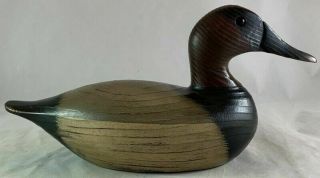 Rare Ducks Unlimited Decoy,  T.  J.  Hooker,  St.  Lawrence River Mallard