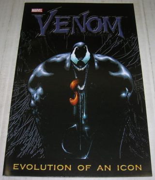 Venom Evolution Of An Icon Rare Marvel Legends Toy Biz Poster Book (2006) (vf -)