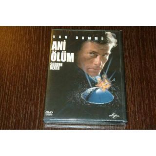 Sudden Death - Van Damme Movie Rare Turkish Dvd Hard To Find