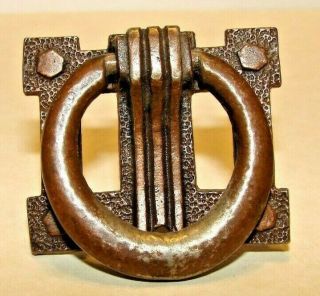 Antique Vintage Drawer Pull Handle 1 Small Stickley Arts & Crafts Mission Style