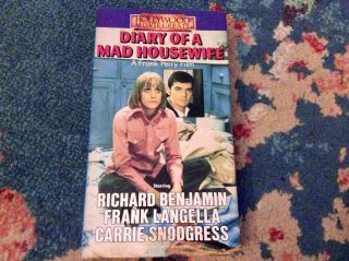 Diary Of A Mad Housewife Vhs Carrie Snodgrass Richard Benjamin 1987 Release Rare