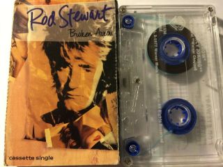Rod Stewart Rare Australian Broken Arrow Card Sleeve Cassette Single