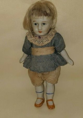 Antique Cabinet Sized Bisque Doll All Japan Exc.  $19.  99