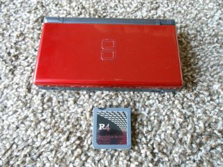 Nintendo Ds Lite System - With R4 - Perfectly - Rare