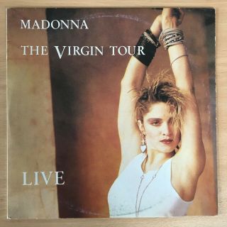 Madonna - The Virgin Tour Live - 2xlp Set Rare Unofficial Vinyl Record