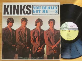 Rare Vintage Vinyl - The Kinks - You Really Got Me - Reprise Mono R 6143 - Ex