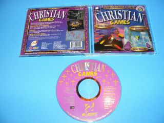 Rare - Christian Games (PC,  1999) Bible Ball Adventures with Chickens 3