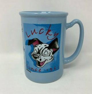 101 Dalmatians Lucky Dog Puppy Mug Cup Disney Store Coffee Tea Rare