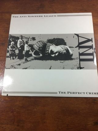 Anti Nowhere League The Perfect Crime Record Lp Rare Ships From The Us