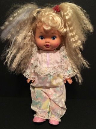 Vintage Mattel 1977 1988 Lil Miss Makeup 13 " Doll W/ Heart On Cheek Rare