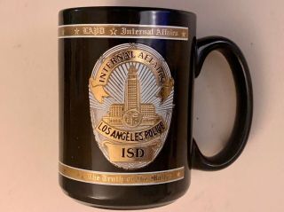 Lapd Internal Affairs Mug - Los Angeles Police Department Rare Coffee Mug