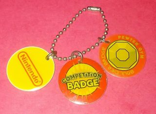 Pokemon 2000 Stadium Tour Promotional Competition Badge Charms Nintendo 64 Rare