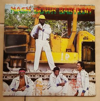 Memory Of Justice Band Burn Down Babylon Vg,  Rare Reggae Vinyl Record Import Lp