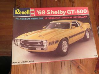 Revell 1969 Shelby Mustang Gt - 500 Inside