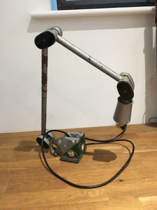 Vintage Industrial Machine Lamp Great Project