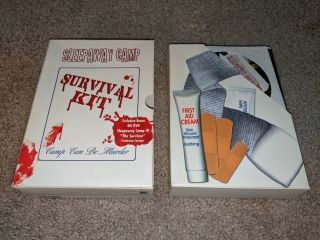 Sleepaway Camp Survival Kit 4 Dvd Box Set Complete With 4th Bonus Disc Rare