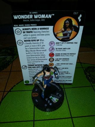 Heroclix: Dc Harley Quinn Wonder Woman 067 Chase Rare