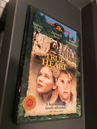 True Heart (dvd,  2002,  Full Frame) Kirsten Dunst,  Zachary Ty Bryan Rare