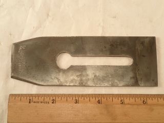 Antique Excelsior Cutting Iron Blade For Metallic Plane Co.  Plane,  2 - 5/16 " Wide