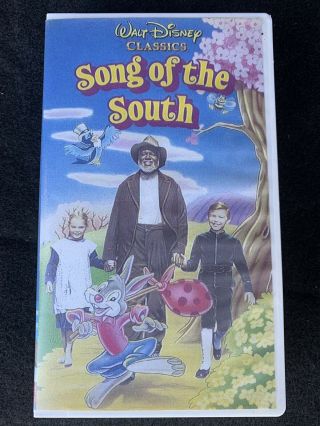 Song Of The South Vhs Rare Disney Classic Movie Plays In Us Vcrs.