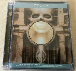 Emerson Lake And Palmer Brain Salad Surgery Dvd Audio 5.  1 Rhino 2000 Oop Rare