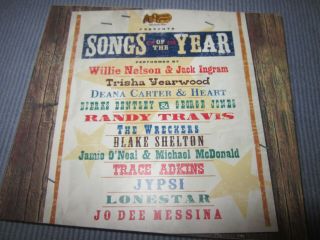 " Songs Of The Year " Cd Rare Oop Crackerbarrel Release Randy Travis,  George Jones