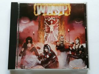 W.  A.  S.  P.  1984 Cd Capitol 1st Album Self Titled Rare