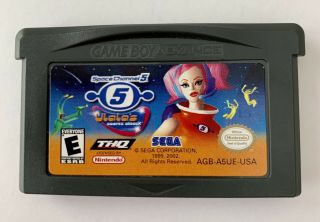 Rare Nintendo Game Boy Advance 2003 Game Space Channel 5 Ulala’s Cosmic Attack