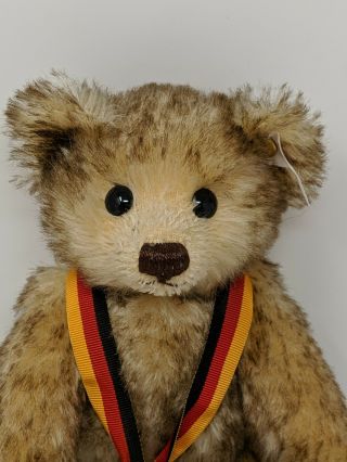 Very Rare Adorable 2002 Steiff Nurenburg Forest Mohair Jointed Bear W/tags