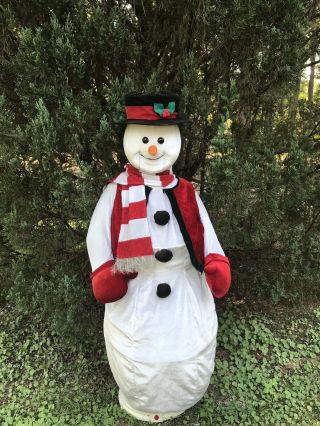 Rare Gemmy Animated Snowman 5 